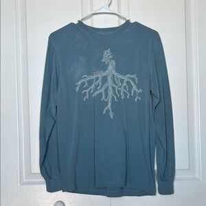 True Grit Teal Long Sleeve Shirt